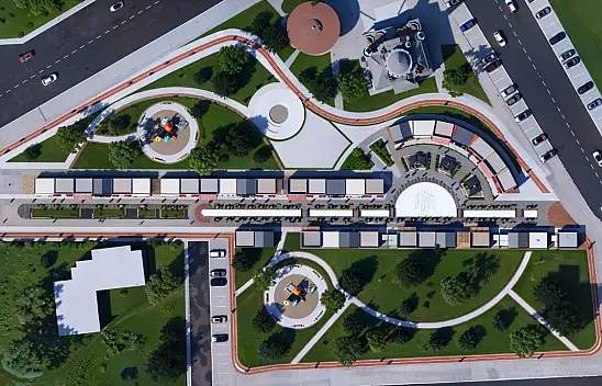Kayseri'nin sosyal hayatına yeni soluk: Ortaköy Sokağı