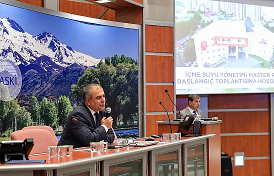 Kayseri'nin su geleceği için önemli adım: 2055'e uzanan plan hazırlandı