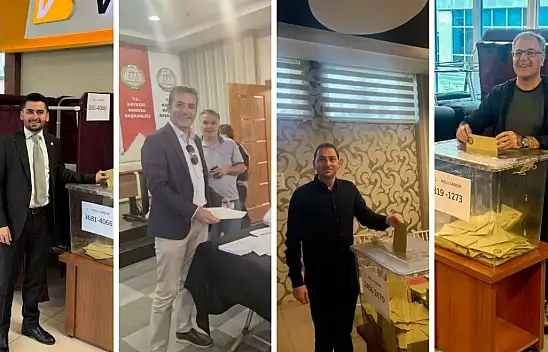 Kayseri'nin tanınan isimleri bugün oy kullandı!