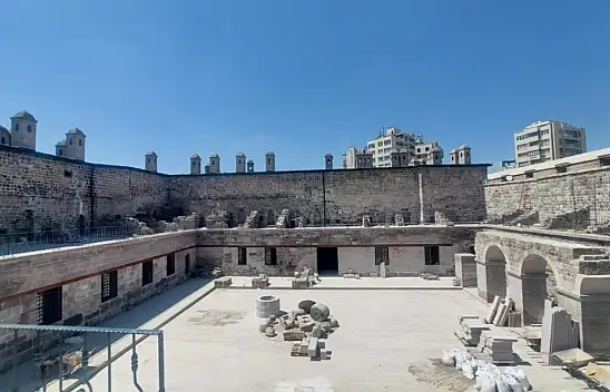 Kayseri'nin tarihi Gön Han'ında sona gelindi