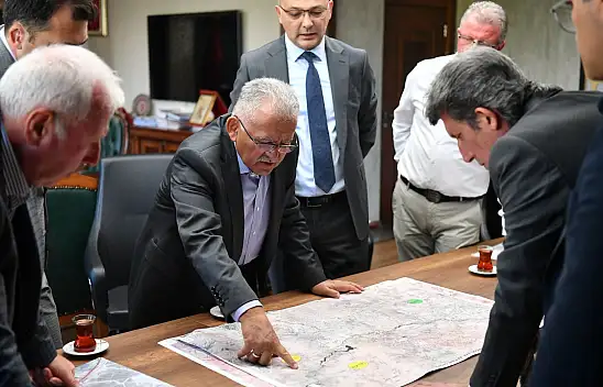 Kayseri'nin ulaşım haritası masaya yatırıldı!