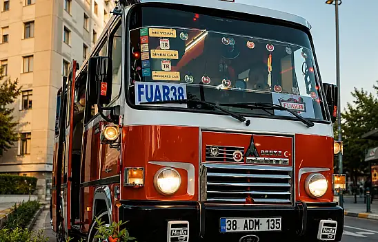 Kayseri'nin ünlü dolmuşuna bakın bu kez kim bindi?