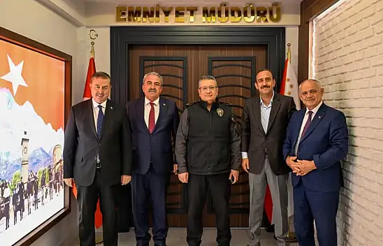 Kayseri'nin yeni müdürüne başkanlardan  ziyaret