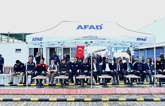 Kayseri OSB'de kimyasal kaza tatbikatı: Kurumlar bir araya geldi