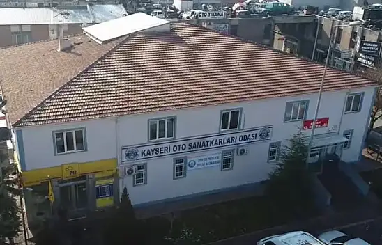 Kayseri Oto Sanatkarları Odası'nda seçim heyecanı
