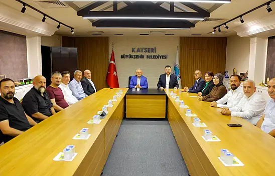 Kayseri protokolü Büyükkılıç'ta buluştu! Masada şehir gündemi vardı