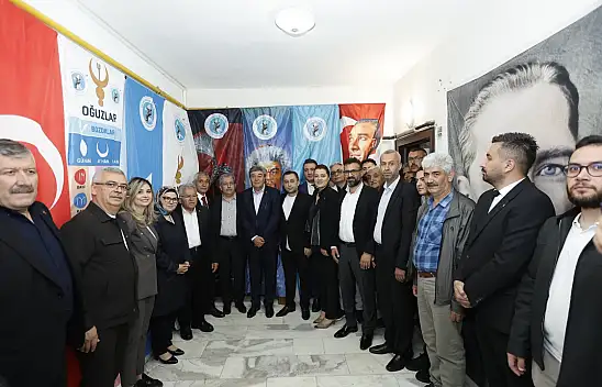 Kayseri protokolü Dadaloğlu Derneği'nde bir araya geldi
