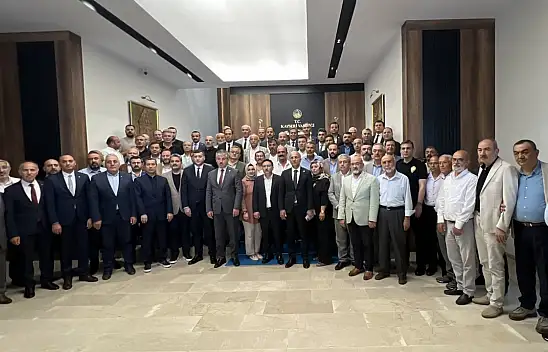 Kayseri protokolü valilik binasında acil toplandı