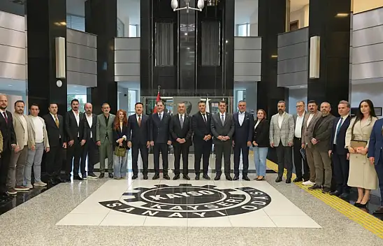 Kayseri Sanayi Odası'nda Erbil heyetiyle buluşma
