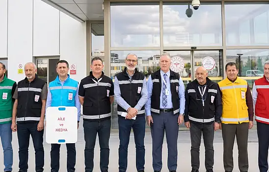 Kayseri Şehir Hastanesi'nde film gibi tatbikat!