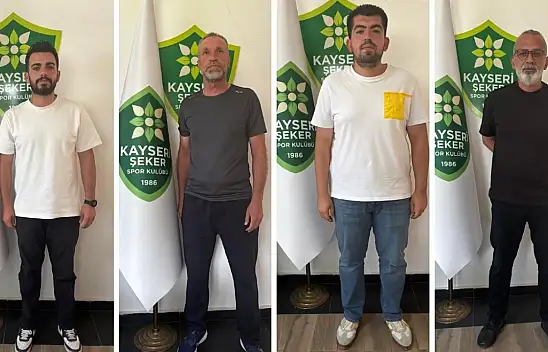 Kayseri Şekerspor'da teknik kadro açıklandı!