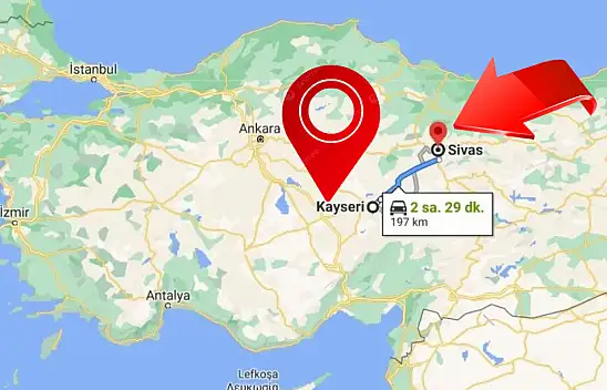 Kayseri, Sivaslılar konusunda birinci oldu!