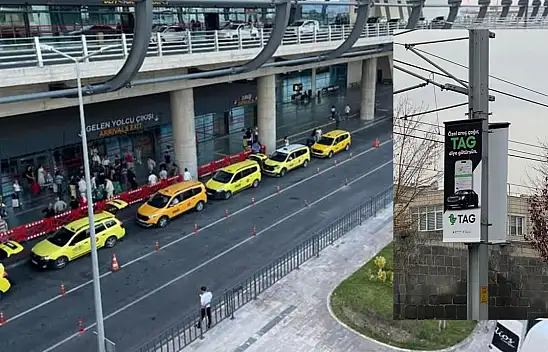 Kayseri taksi esnafından Martı TAG'a sert tepki: Korsan reklamlar kaldırılsın!