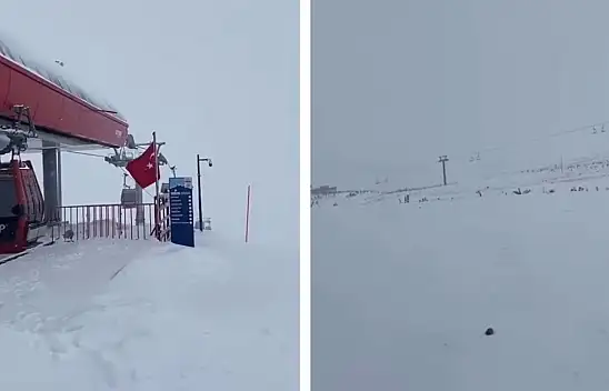 Kayseri turizminin amiral gemisi Erciyes'te son durum!