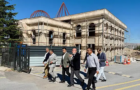 Kayseri Üniversitesi yanında yükseliyor! Projede çalışmalar hız kesmiyor