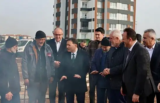 Kayseri Valisi hangi kooperatifi ziyaret edip, şantiye alanında inceleme yaptı?