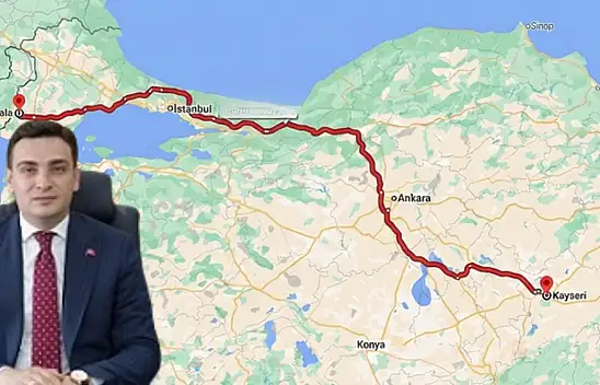 Kayseri'ye bin kilometre ötede! Sınırdaki Kaymakam Kayserili çıktı