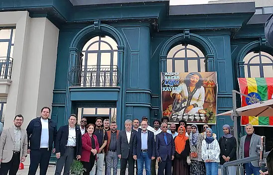 Kayseri'ye kahve için geldi! Bakın ne dedi?