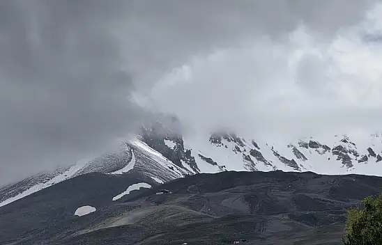 Kayseri'ye kar yağdı
