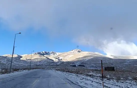 Kayseri'ye kış geldi! Bakın nerelere kar yağdı?