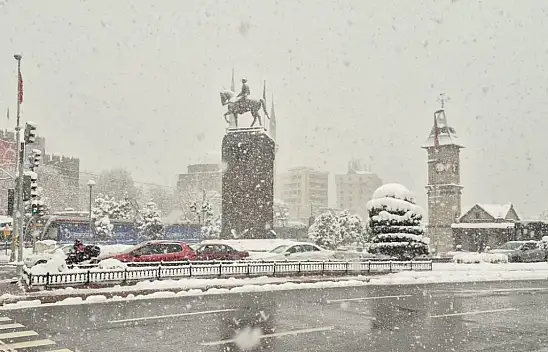 Kayseri'ye Meteoroloji'den kritik uyarı! Yoğun kar yağışı geliyor