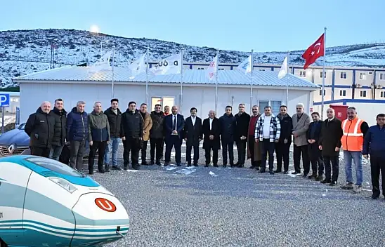 Kayseri Yerköy YHT hattına kritik ziyaret! Büyükkılıç'tan heyecanlandıran açıklama