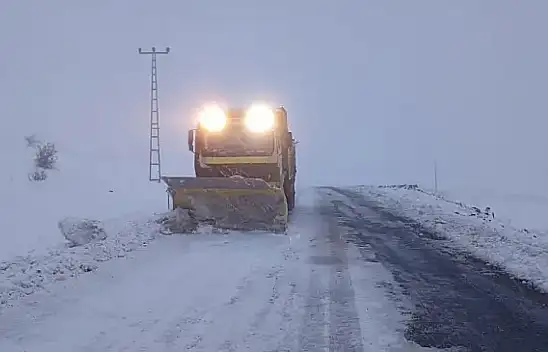 Kayseri yollarında kar yağışı başladı