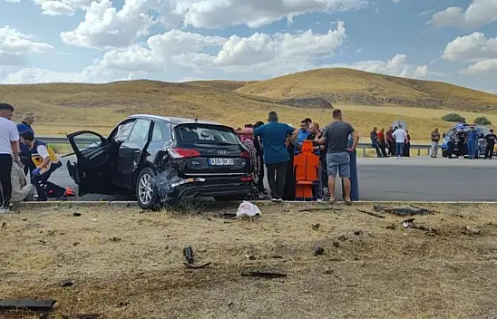 Kayseri yolunda kaza: 1'i ağır 8 yaralı