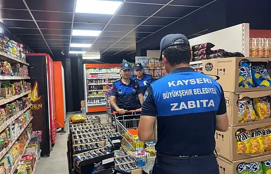 Kayseri zabıtasından denetim yağmuru! Bir ayda bakın kaç tane yapıldı?