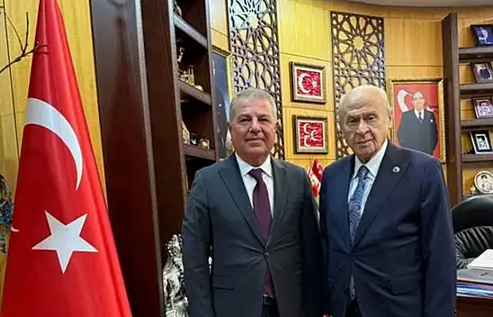 Kayserili eski vekilden Bahçeli'ye ziyaret!