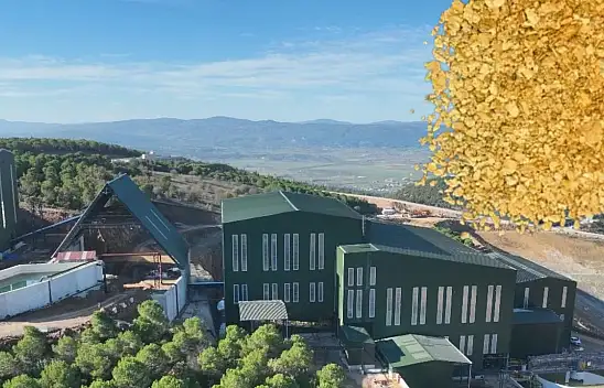 Kayserili iş adamı altın madeninde tam kapasite üretime geçti