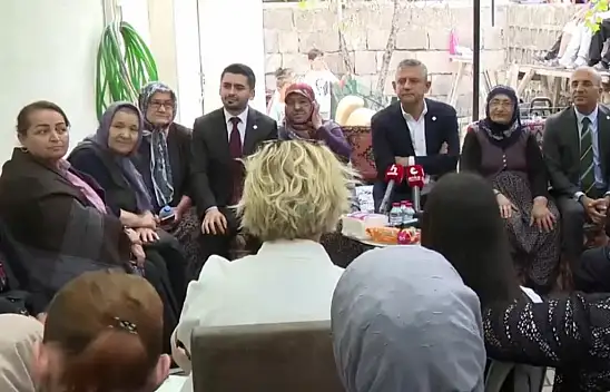 Kayserili kadınlar kentteki uyuşturucu tehdidini Özel'e anlattı