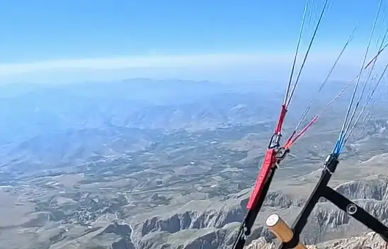 Kayserili profesyonel doğa sporcusu Aladağlar'da!