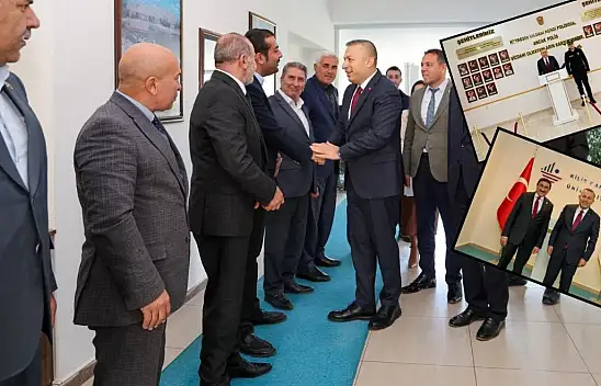 Kayserili Vali'nin veda ziyaretleri başladı! Bakın kimlerle bir araya geldi?