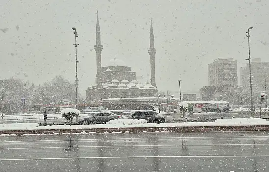 Kayserililer dikkat! Kar yağışı geliyor