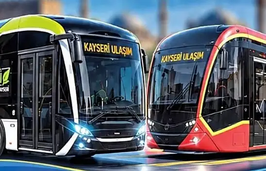 Kayserililer dikkat! Otobüs ve tramvay saatleri değişecek