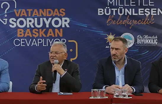 Kayserililer sordu, Başkan Büyükkılıç cevapladı