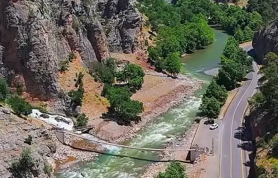 Kayserililerin uğrak noktası havadan böyle görüntülendi...