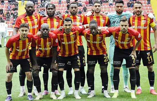 Kayserispor 9 haftadır kazanamıyor