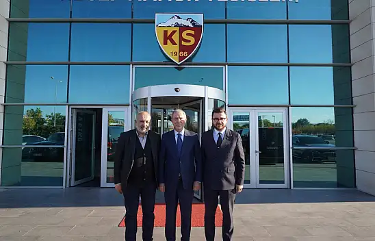 Kayserispor'a maç öncesi AK Parti ziyareti