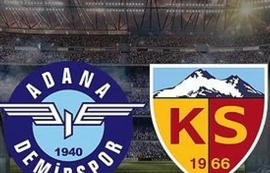 Kayserispor, Adana Demirspor'a konuk olacak