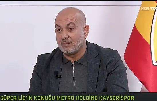 Kayserispor Başkanı Çamlı bir daha konuşmayacağım dediği konuda konuştu: Ben eski kurdum!