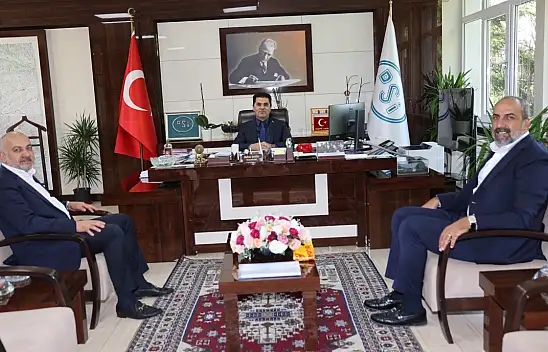 Kayserispor Başkanı Çamlı'dan o Müdüre ziyaret! Çamlı'ya bakın kim eşlik etti