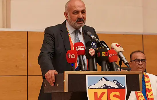 Kayserispor Başkanı Çamlı: Şimdi kıtlıktayız! Kıtlık bittiğinde dağıtmaya başlarız