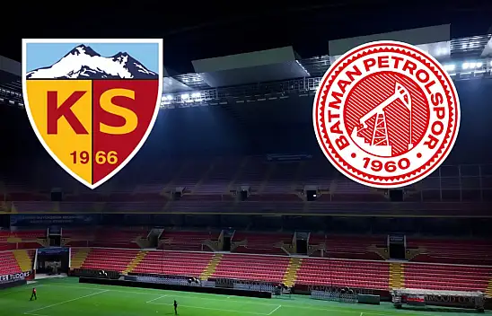 Kayserispor-Batman Petrolspor maçı saat kaçta? Hangi kanalda?