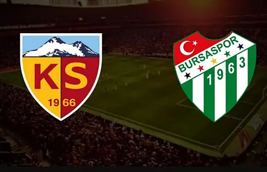 Kayserispor, Bursaspor karşısına bu kadroyla çıkacak