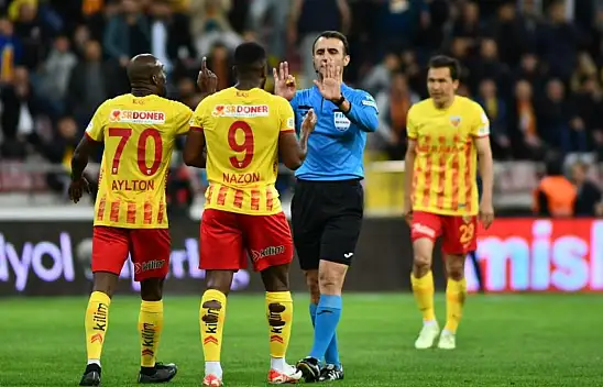 Kayserispor'da en çok düdük çalan isim!