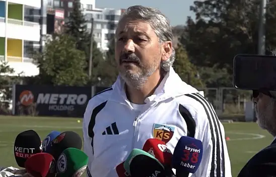 Kayserispor'da Gerin'den itiraf gibi açıklama!