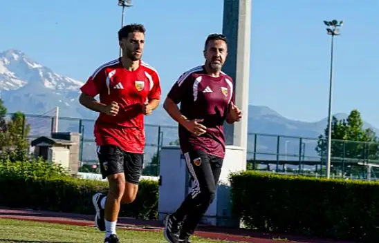 Kayserispor'da ilk antrenman: Yeni sezon hazırlıkları başladı