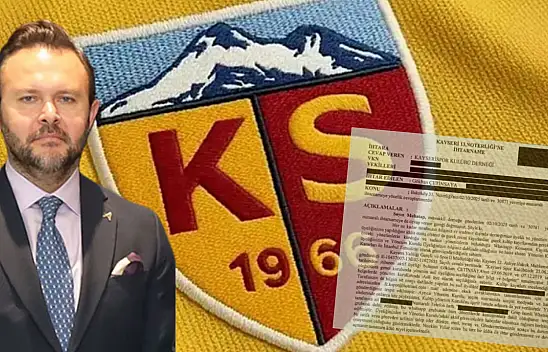 Kayserispor'dan Çetinsaya'ya anladığı dilden cevap!